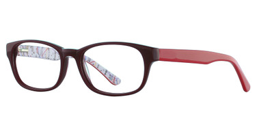 Veritas Eyewear Eyeglasses LTR 08063 burgundy