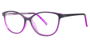 Gloria by Gloria Eyeglasses Gloria By Gloria Vanderbilt 4053 Purple Fade/113