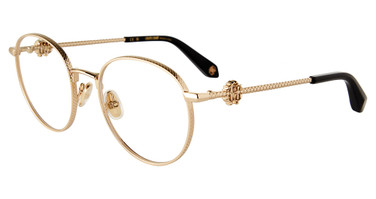 Roberto Cavalli Eyeglasses VRC047 Shiny Total Rose Gold 0300