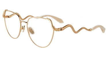 Roberto Cavalli Eyeglasses VRC053M Shiny Total Rose Gold 0300