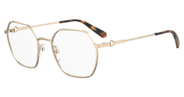 Moschino Love Eyeglasses MOL614 ROSE GOLD/0000