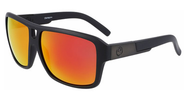 Dragon Eyeglasses DR THE JAM LL ION MATTE BLACK/LL RED ION/022