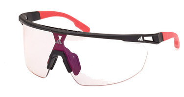 Adidas Sport Eyeglasses SP0095 matte black / roviex mirror/02L