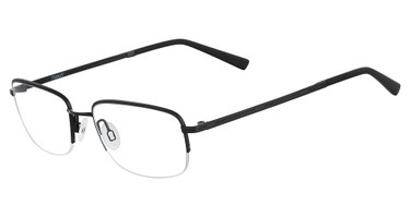 Flexon Eyeglasses FLEXON MELVILLE 600 (001) BLACK CHROME/001