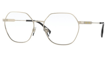 Burberry Eyeglasses BE1350 ERIN LIGHT GOLD/1109