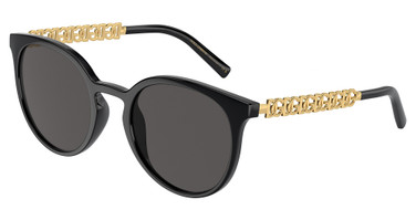 DOLCE & GABBANA Eyeglasses DG6189U BLACK/501/87