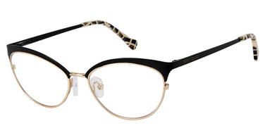 BETSEY JOHNSON Eyeglasses FOX BLACK/BLK