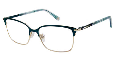 Jimmy Crystal New York Eyeglasses Cancun Aqua/AQUA