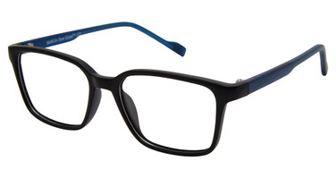New Globe Eyeglasses M440 Black/Blue/BLACK/BLUE