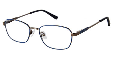 Pez Eyeglasses P1457 Gun/Blue/GUN/BLUE