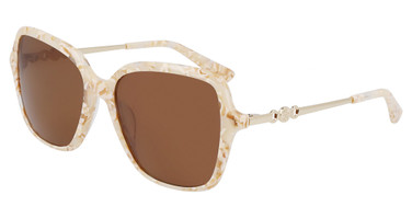 Anne Klein Eyeglasses AK7093 IVORY MARBLE/101