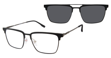 XXL Eyewear Eyeglasses Messi Black/Gun/BLACK/GUN
