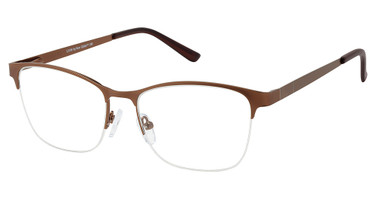 New Globe Eyeglasses L5188 Brown/BROWN