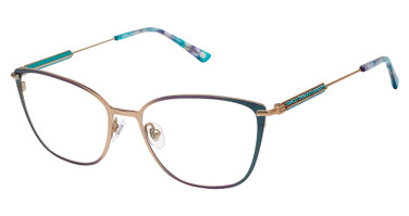 Jimmy Crystal New York Eyeglasses Palau Emerald/EMERALD