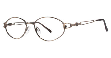 Modern Metals Eyeglasses Suzanne antique brown
