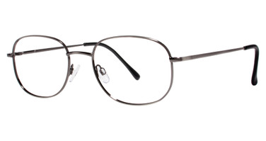 Modern Metals Eyeglasses Doug antique silver