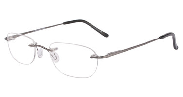 3-Piece Drill Mounts Eyeglasses BT2151 Gunmetal/C-4