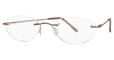 3-Piece Drill Mounts Eyeglasses BT2152 Blush/C-3