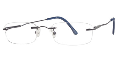 Zimco Eyeglasses Twister 8 Gunmetal/Blue