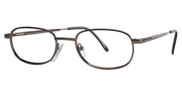 On-Guard Safety Eyeglasses OG086 Chocolate Chrome