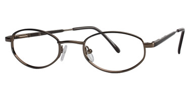 On-Guard Safety Eyeglasses OG101 Chocolate Chrome