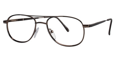 On-Guard Safety Eyeglasses OG102 Chocolate Chrome