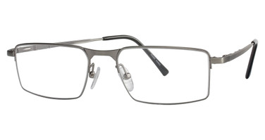 On-Guard Safety Eyeglasses OG125 Brushed Silver