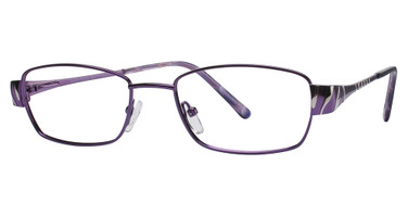 Global Optique Eyeglasses PB356 Purple Silver