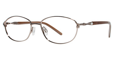 Genevieve Paris Design Eyeglasses Opal brown
