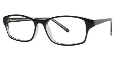 Eye Q Eyewear Eyeglasses SW221 BLACK/CRYSTAL