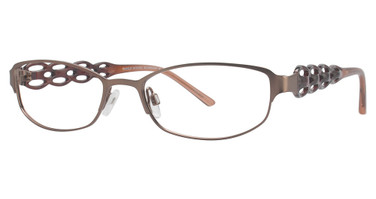 Easyclip Eyeglasses EC227 Stnbrown/Cleardrkbrown/10