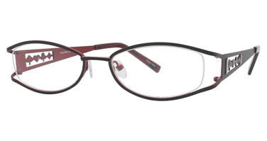 Encore Vision Eyeglasses Wildcard Black/Red