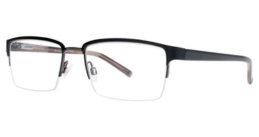 Randy Jackson Eyeglasses Randy Jackson 1042 Black/Gun/16