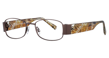 Easyclip Eyeglasses EC253 Stnbrwn/Clear&Amber/10