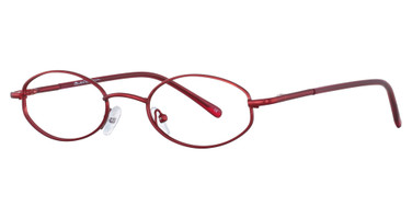 Lantis Eyeglasses L8010 Satin Red