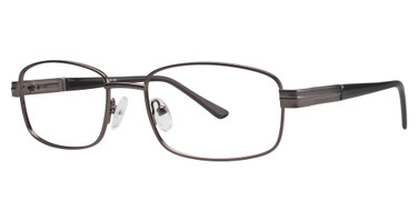 Elan Collection Eyeglasses Ralph Brown Gunmetal/BRN GUN