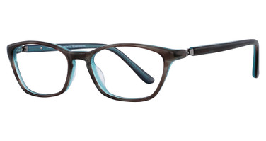 Takumi Eyeglasses TK901 Clrdkbrwn//Clrturq/10