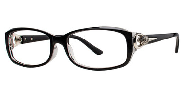 Modern Plastics II Eyeglasses Dee black/crystal