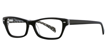 Easyclip Eyeglasses EC287 Marbled Dark Brown/10