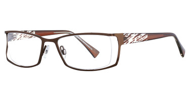 Easyclip Eyeglasses EC289 Stnchoco/Clr&Choco/10