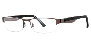 Takumi Eyeglasses TK908 Stnbrwn/Brwn&Black/10