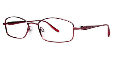 Modern Metals Eyeglasses Kind burgundy