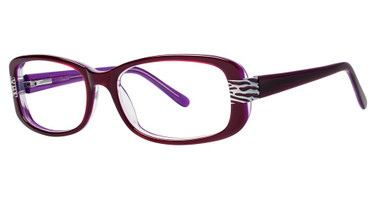 Genevieve Boutique Eyeglasses Flourish plum