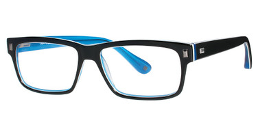 Randy Jackson Eyeglasses Randy Jackson 1916 Black/Blue/21