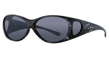 Jonathan Paul® Fitovers Eyeglasses Lotus style Smoke Marble With Swarovski® Crystals/LS003S