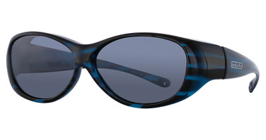 Jonathan Paul® Fitovers Eyeglasses Kiata style Teal Stripe/KA002