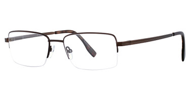 Continental Optical Imports Eyeglasses Precision 123 Brown