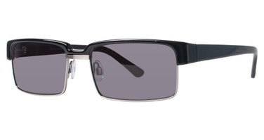 Randy Jackson Eyeglasses Randy Jackson Sun S915P Black/Gunmetal/21
