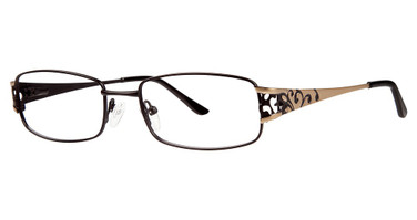 Genevieve Paris Design Eyeglasses Breathless matte black/gold