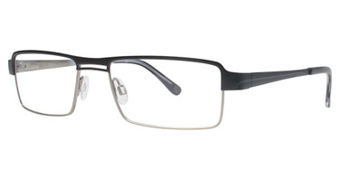 Randy Jackson Eyeglasses Randy Jackson 1051 Black/Gun/16